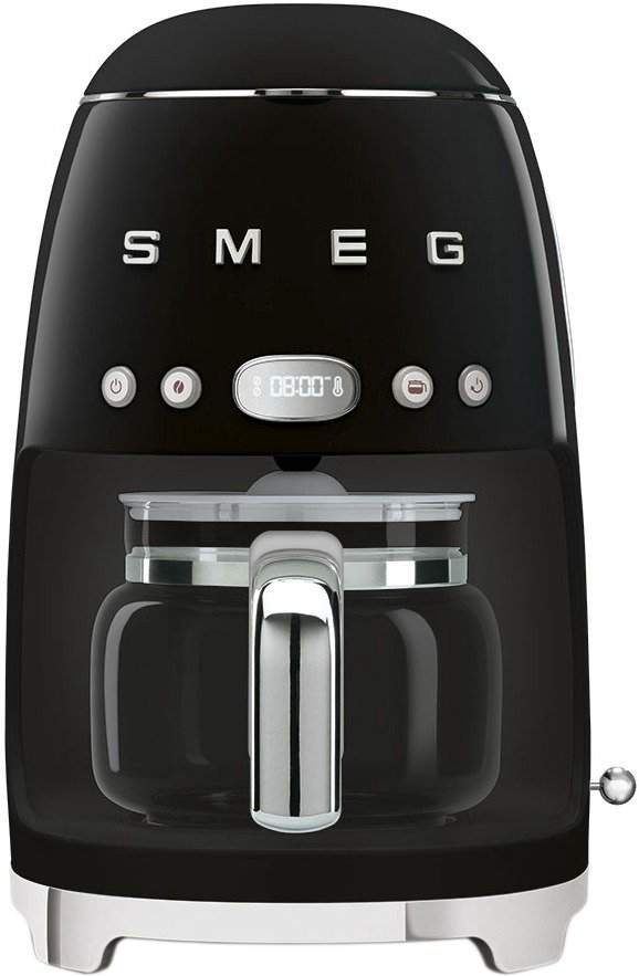Кофеварка Smeg DCF02BLEU черная купить,NaN