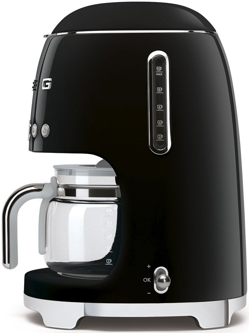 Кофеварка Smeg DCF02BLEU черная купить,0
