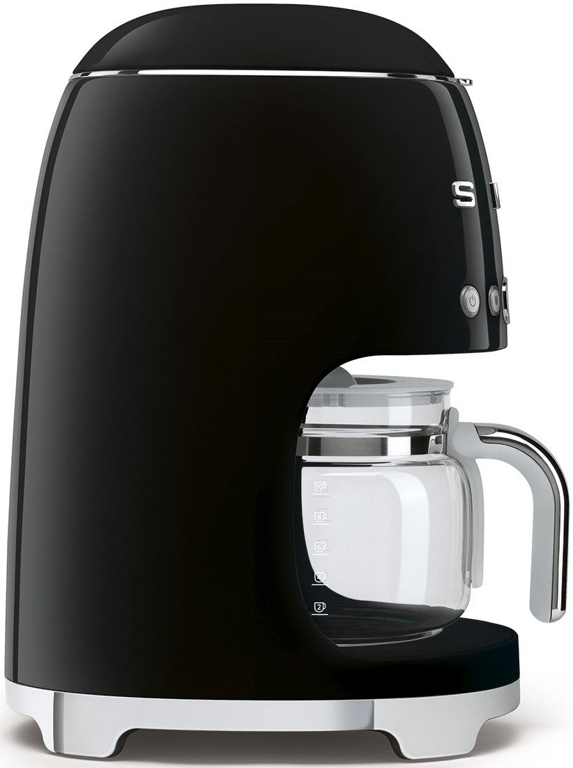 Кофеварка Smeg DCF02BLEU черная купить,0