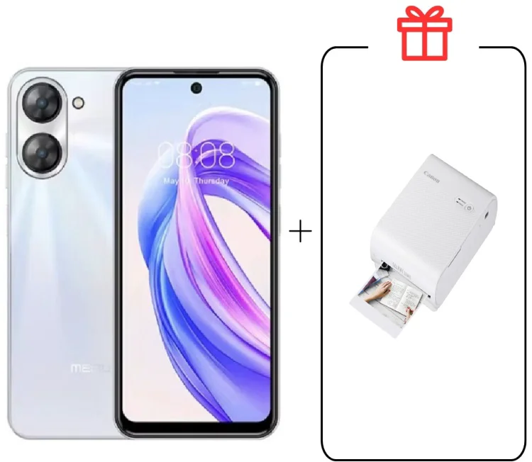 Смартфон Meizu MBLU 21 6 ГБ/128 ГБ белый + подарок купить,NaN