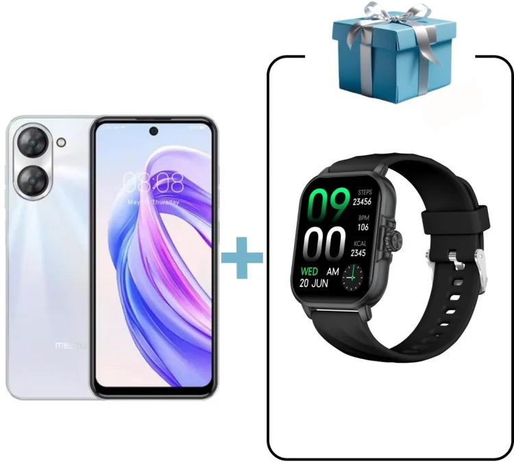 Смартфон Meizu MBLU 21 6 ГБ/128 ГБ белый + подарок купить,NaN