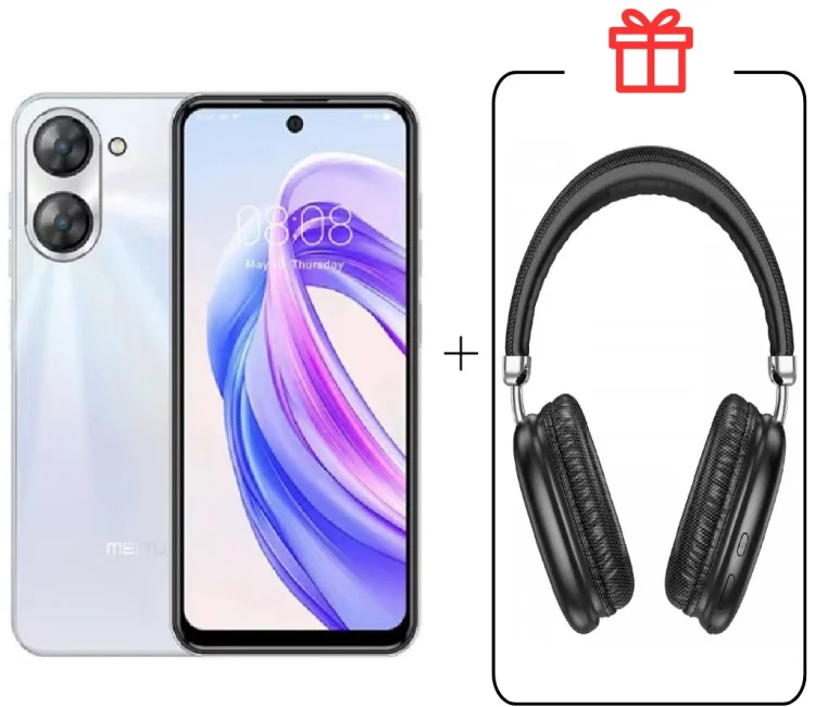 Смартфон Meizu MBLU 21 6 ГБ/128 ГБ белый + подарок купить,NaN