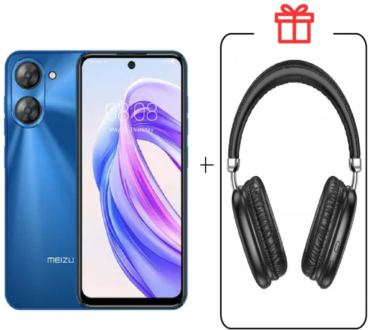 Смартфон Meizu MBLU 21 6 ГБ/128 ГБ синий + подарок купить,NaN