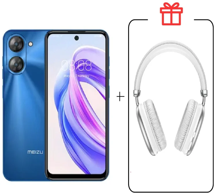 Смартфон Meizu MBLU 21 6 ГБ/128 ГБ синий + подарок купить,NaN