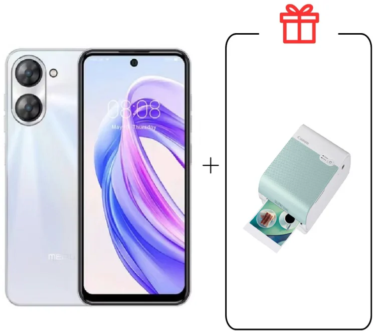 Смартфон Meizu MBLU 21 6 ГБ/128 ГБ белый + подарок купить,NaN