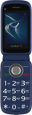 Мобильный телефон Maxvi E6 Blue