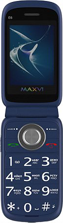 Мобильный телефон Maxvi E6 Blue купить,NaN