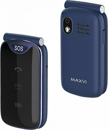 Мобильный телефон Maxvi E6 Blue