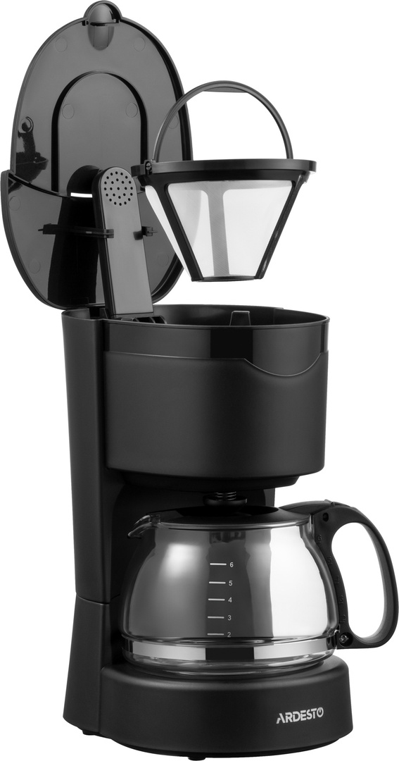 Кофеварка Ardesto YCM-D060 черная купить,0