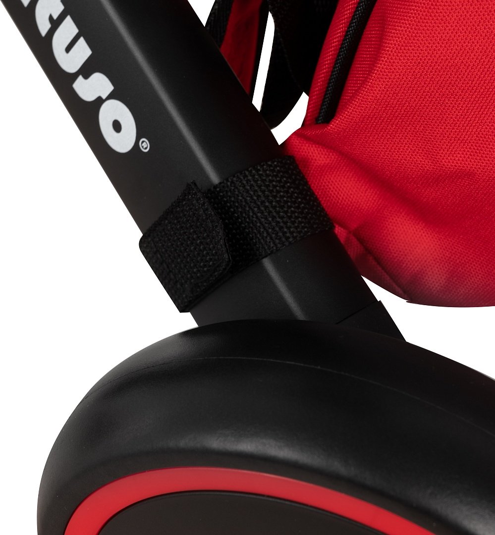 Трёхколёсный велосипед Pituso Leve Pro T8 PLUS-Red черный, красный купить,0