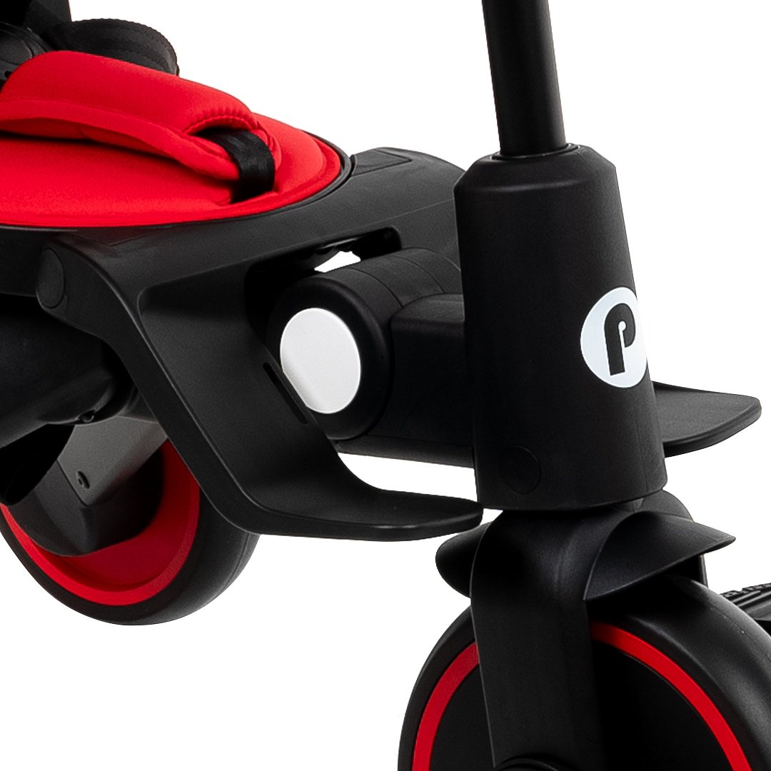 Трёхколёсный велосипед Pituso Leve Pro T8 PLUS-Red черный, красный купить,0