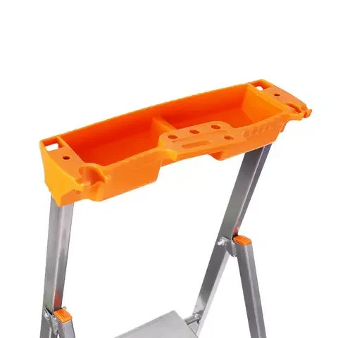 Стремянка Nika СМ6 349 см, Silver-Orange - ForteMarket Стремянка Nika СМ6 349 см, Silver-Orange купить,0