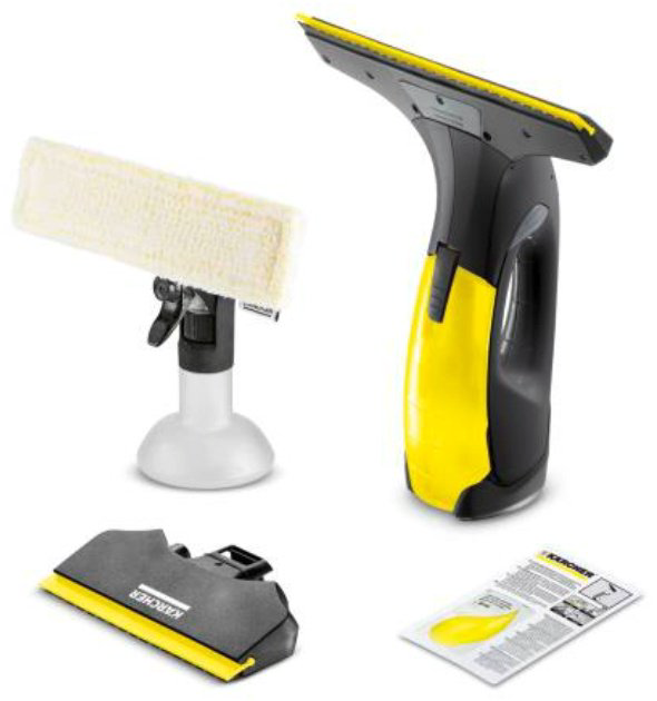 Стеклоочиститель Karcher KARCHER WV 2 - BLACK EDITION черный, желтый купить,NaN