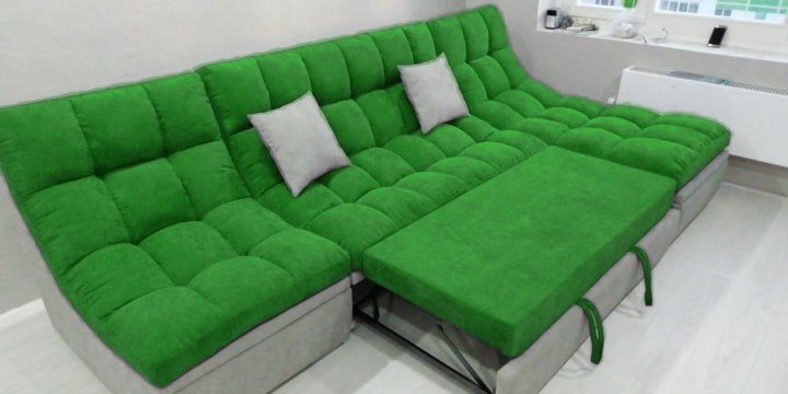Диван Aibyn Famosell модуль-1 зеленый купить,620002