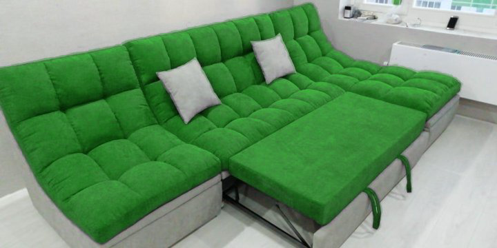 Диван Aibyn Famosell модуль-1 зеленый купить,620002