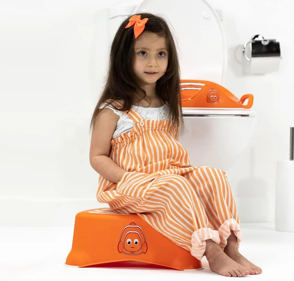 Подставка для ног My Carry Potty My Little Step Stool Clownfish оранжевая  купить,NaN
