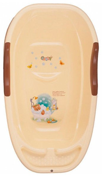 Ванночка Полимербыт Polly 4342620 бежевый купить,NaN