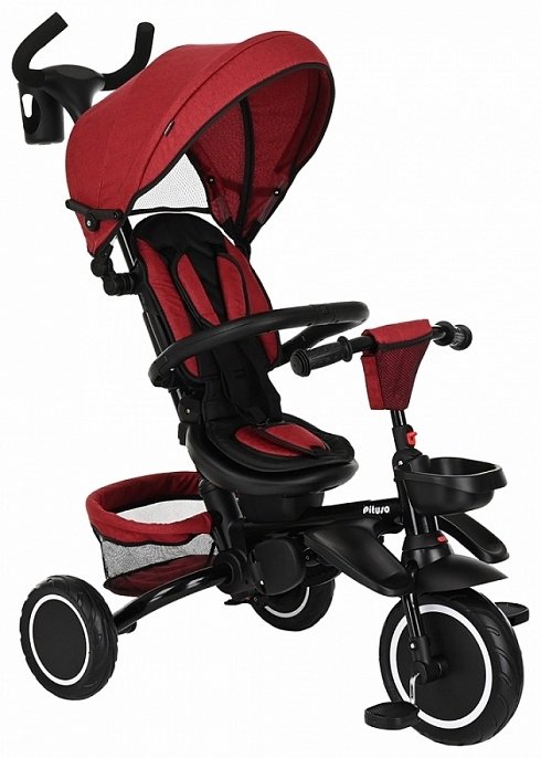 Трёхколёсный велосипед Pituso Elite Plus JY-T05 красный