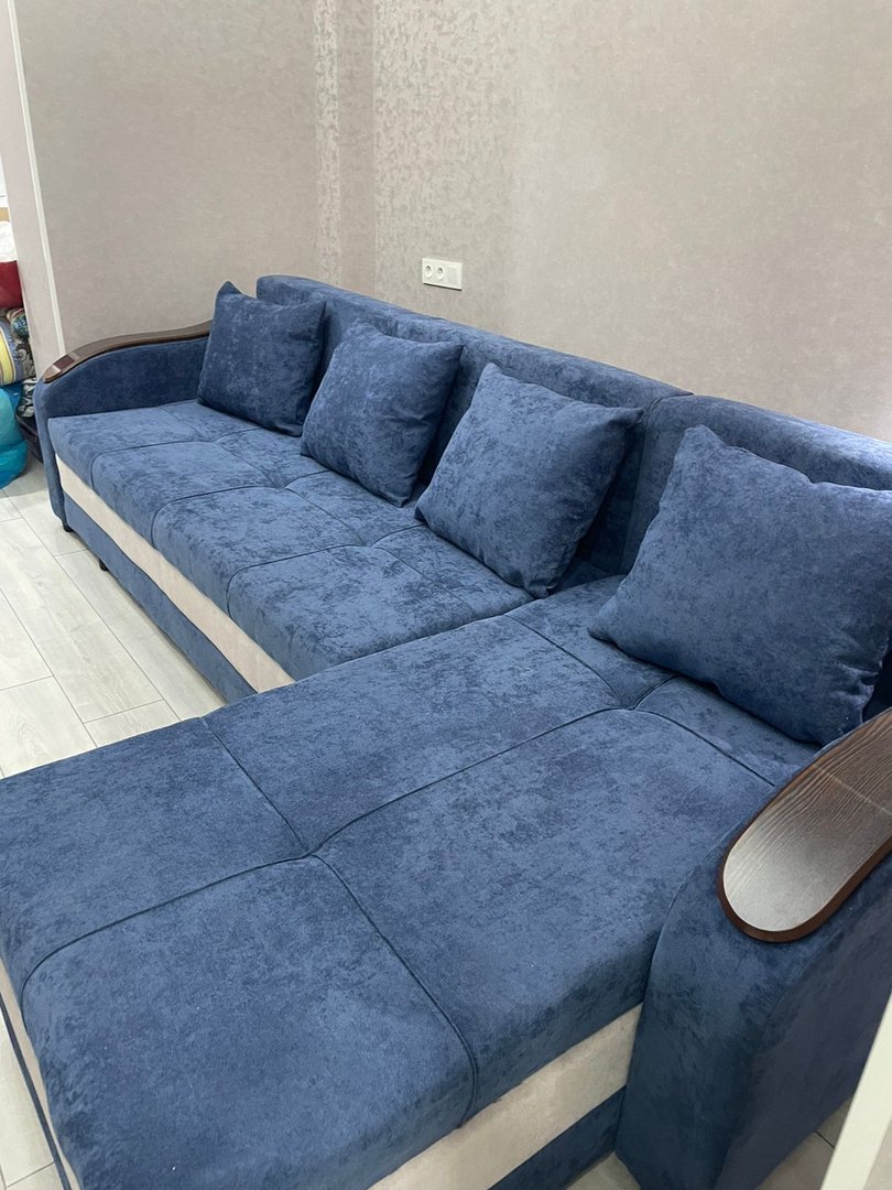 Диван Aibyn Мебель Арт Comfort 285х75 см синий купить,331700