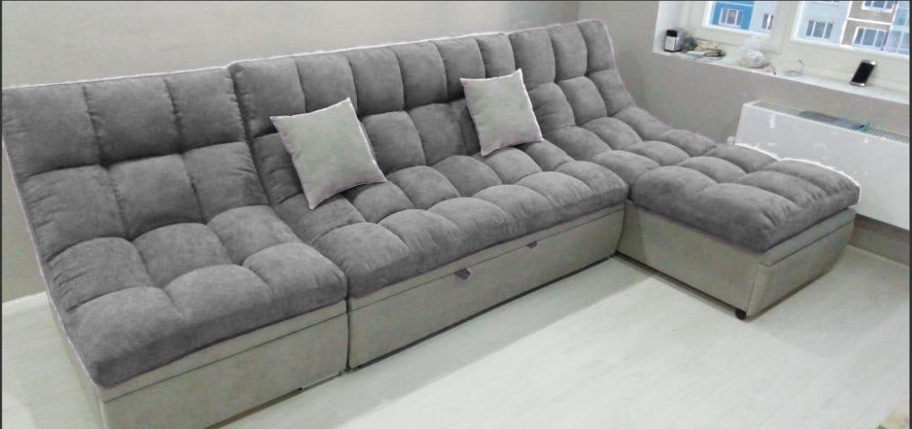 Диван Aibyn Famosell модуль-1 серый купить,620004