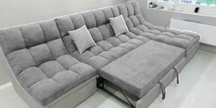 Диван Aibyn Famosell модуль-1 серый купить,0