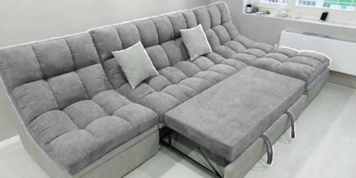 Диван Aibyn Famosell модуль-1 серый купить,620004