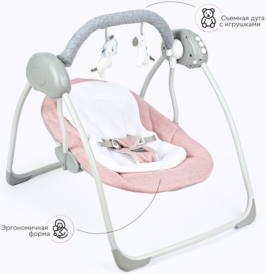 Качеля TOMIX Swing розовый - ForteMarket Качеля TOMIX Swing розовый купить,0