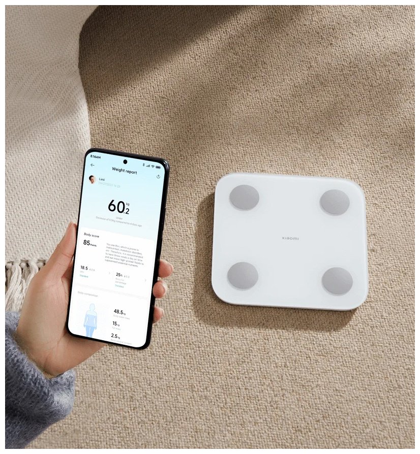 Напольные весы Xiaomi электронные S400 (MJTZC01YM/BHR7793GL) до 150 кг - ForteMarket Напольные весы Xiaomi электронные S400 (MJTZC01YM/BHR7793GL) до 150 кг купить,0