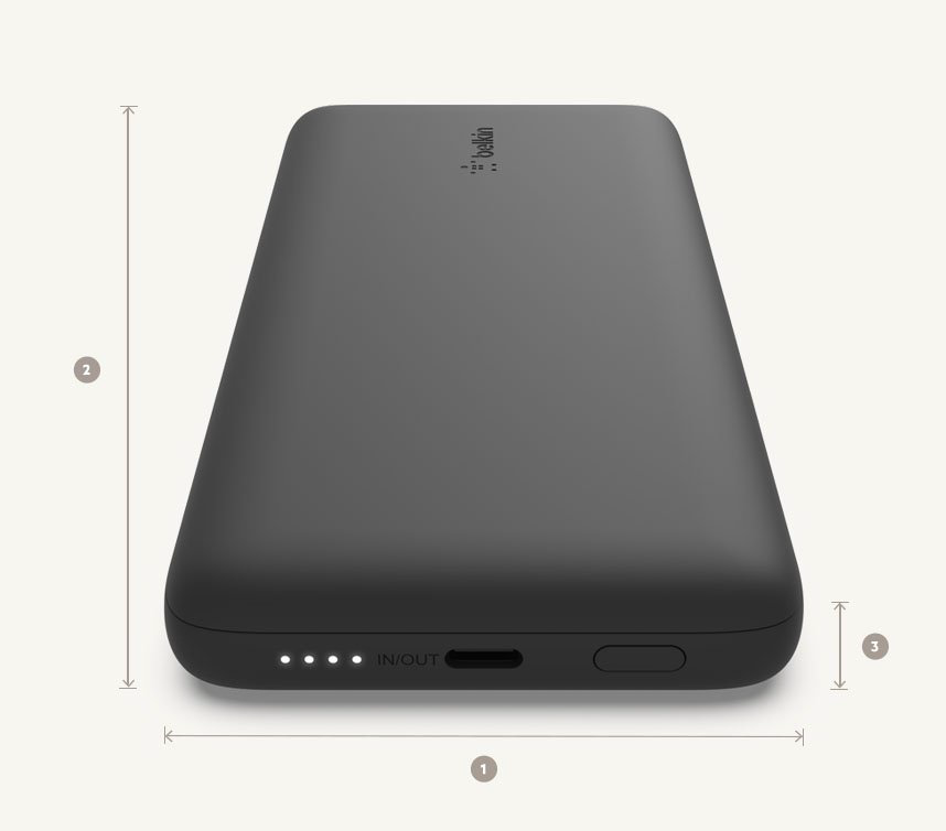 Внешний аккумулятор Belkin BPB006btBLK 10000 мАч черный купить,27440