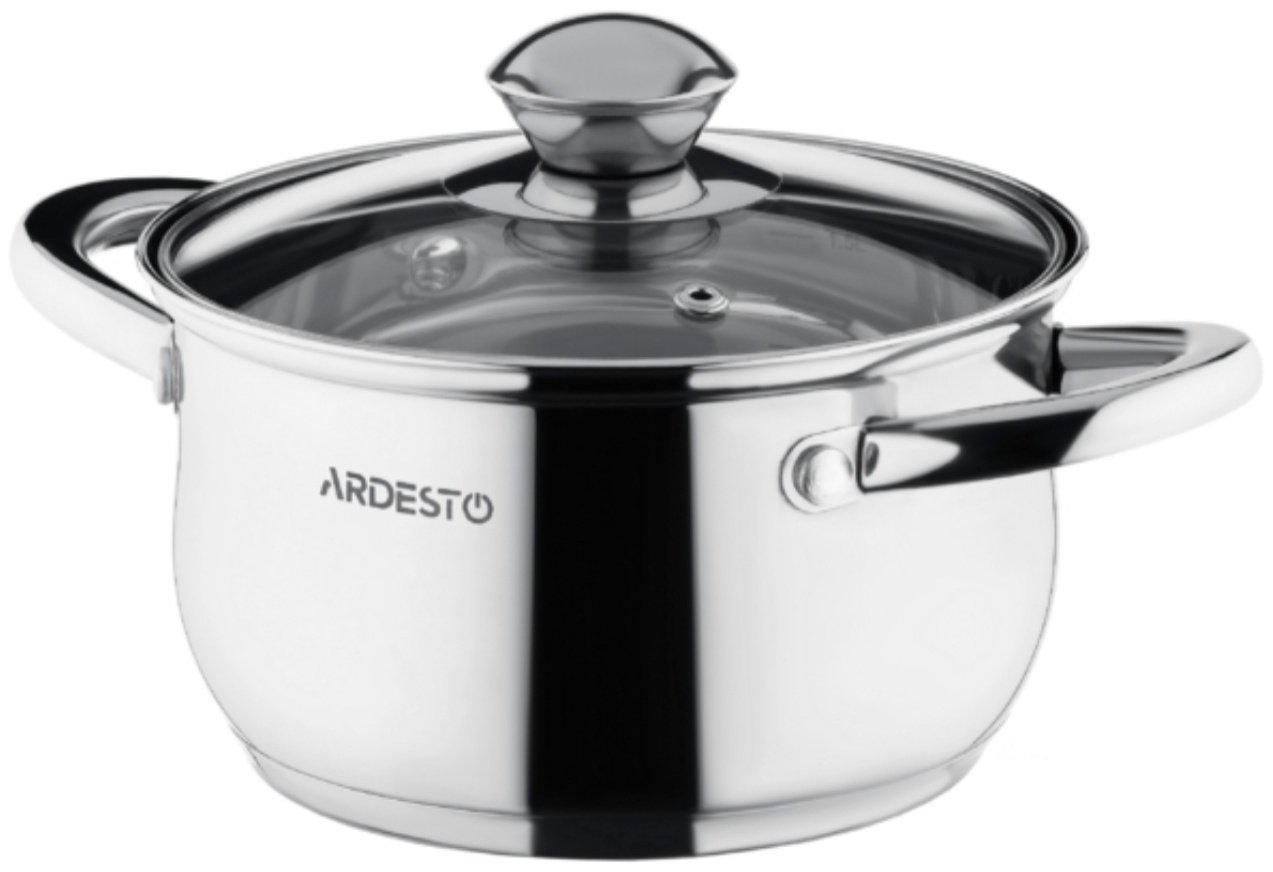 Ardesto набор кастрюль Gemini Gourmet Varese AR1906PS нержавеющая сталь 6 в 1 купить,0