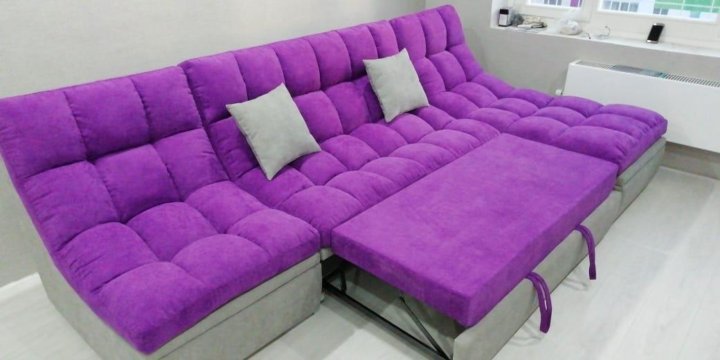 Диван Aibyn Famosell модуль-1 фиолетовый купить,540350