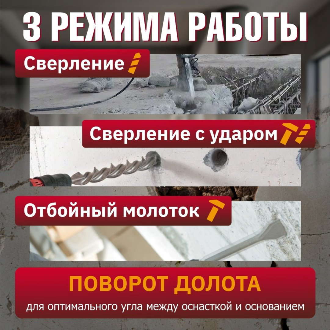 Перфоратор WORTEX LX RH 2628 (0329062) 2.8 Дж, SDS-Plus купить,NaN