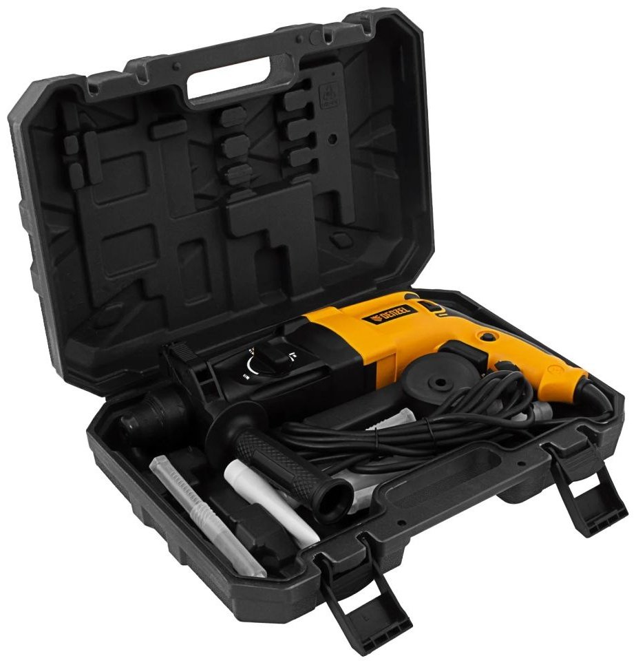 Перфоратор DENZEL RHH-800-26 (26607) 3 Дж, SDS-Plus купить,0