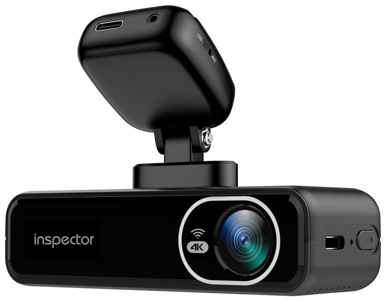 Видеорегистратор Inspector UHD-350 4K Wi-Fi черный купить,NaN