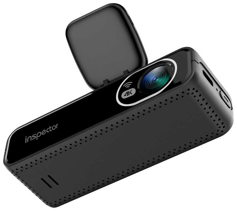 Видеорегистратор Inspector UHD-350 4K Wi-Fi черный купить,NaN