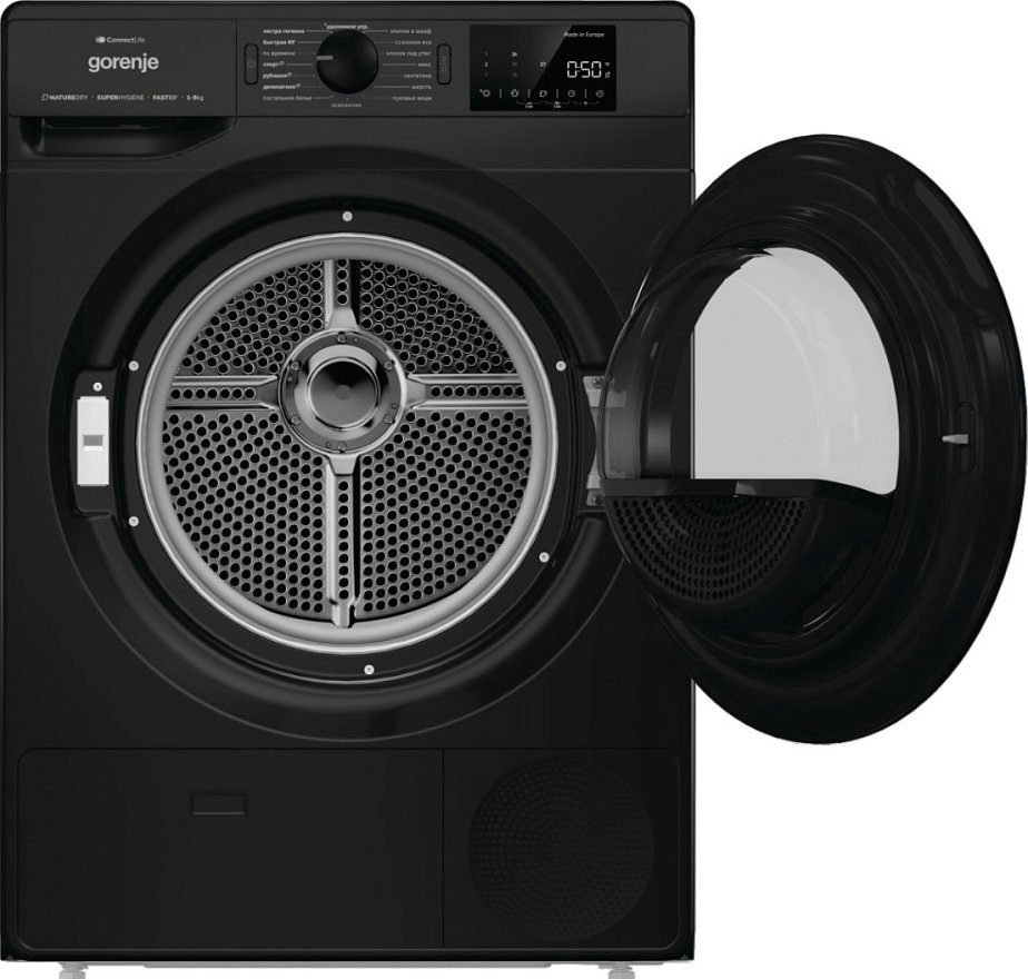 Сушильная машина Gorenje DPNE92GNLWIFI/BC черный купить,NaN
