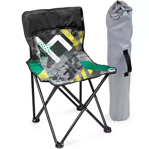 Стул складной НИКА "Премиум 3" ПСП3/КЗ Collage Green-Black