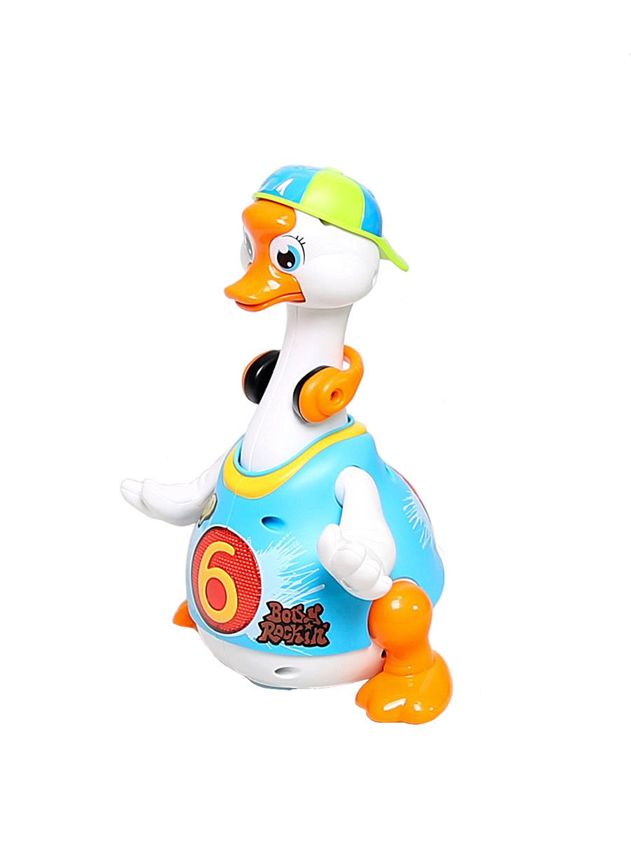 Игрушка развивающая HuiLe Гусь 828/G голубая купить,NaN