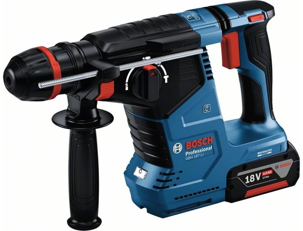 Перфоратор Bosch GBH 187LI (0611923021) 2.4 Дж, SDS-Plus - ForteMarket Перфоратор Bosch GBH 187LI (0611923021) 2.4 Дж, SDS-Plus купить,0