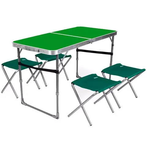 Набор стол-стулья НИКА ССТ-К2/9 Green-Emerald