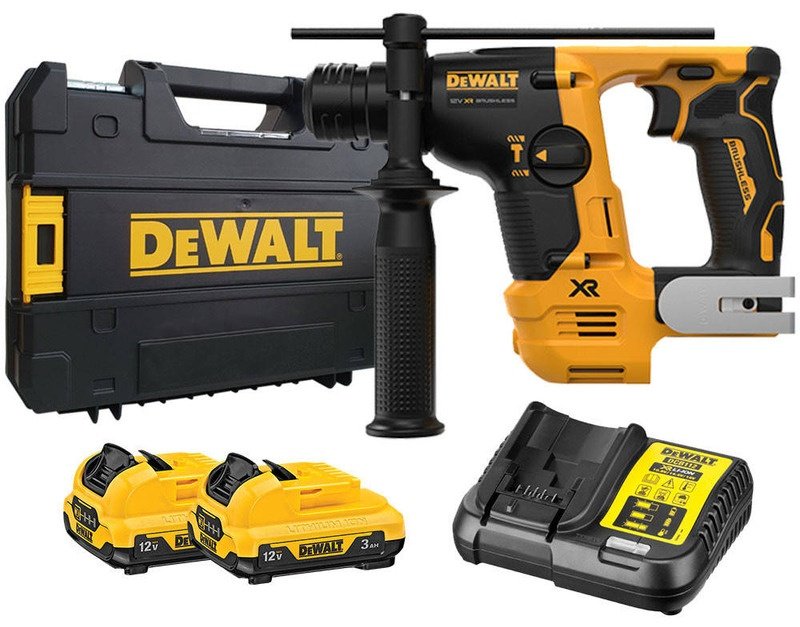 Перфоратор DeWALT DCH072L2 1.1 Дж, SDS-Plus