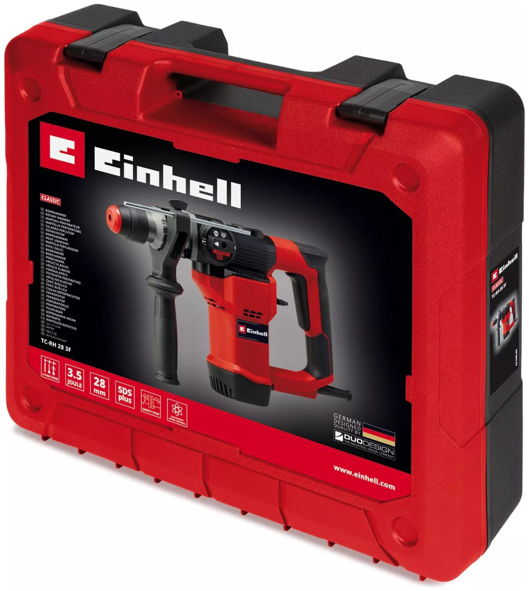 Перфоратор Einhell TC-RH 28 3F 4258002 3.5 Дж, SDS-Plus купить,NaN