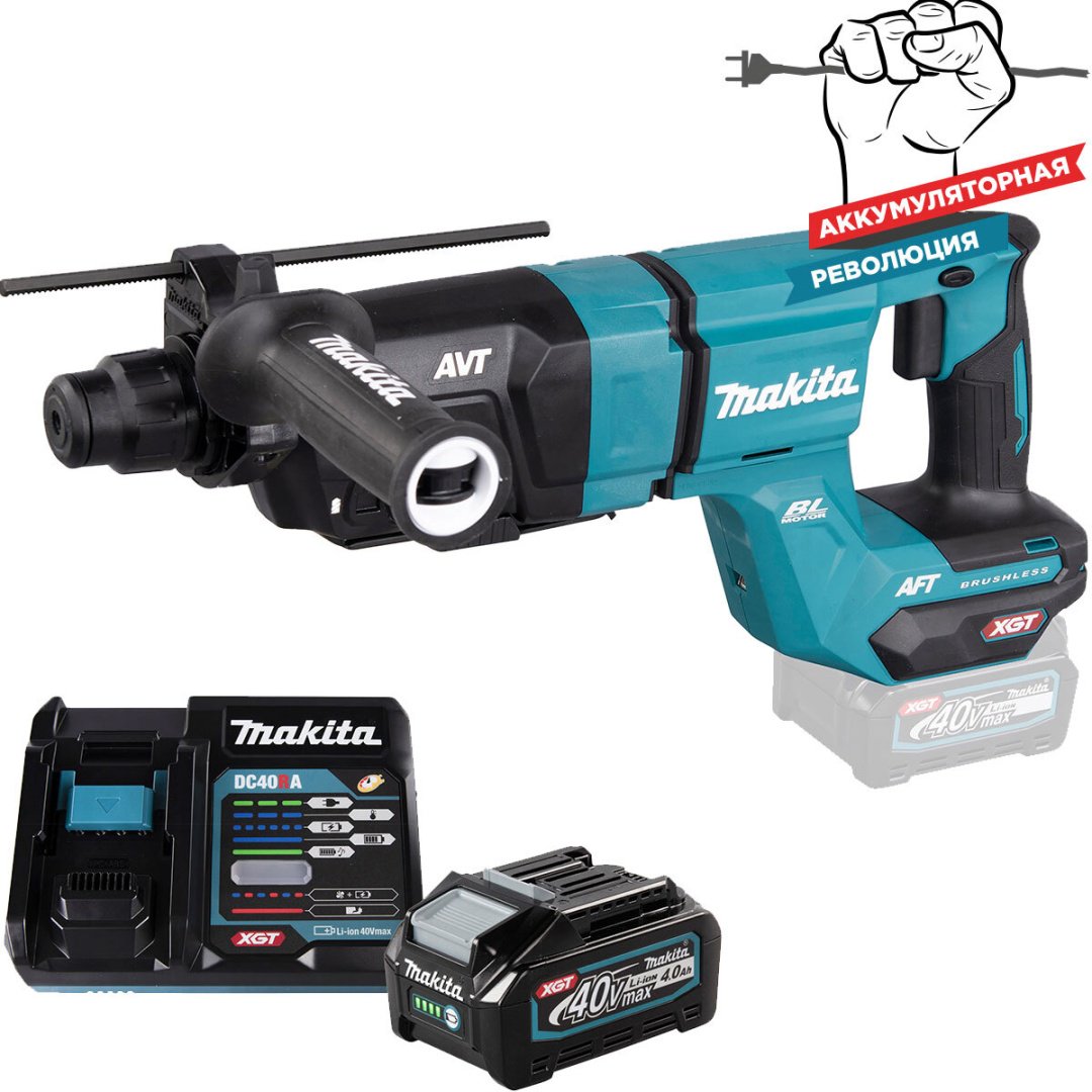 Перфоратор Makita HR007GZM101 3 Дж, SDS-Plus