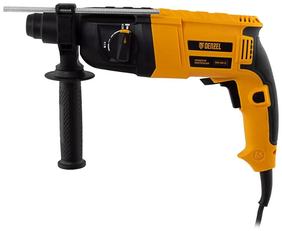 Перфоратор DENZEL RHH-600-22 (26602) 2.5 Дж, SDS-Plus купить,0