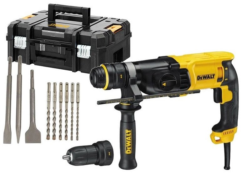 Перфоратор DeWALT D25144KP 3.1 Дж, SDS-Plus