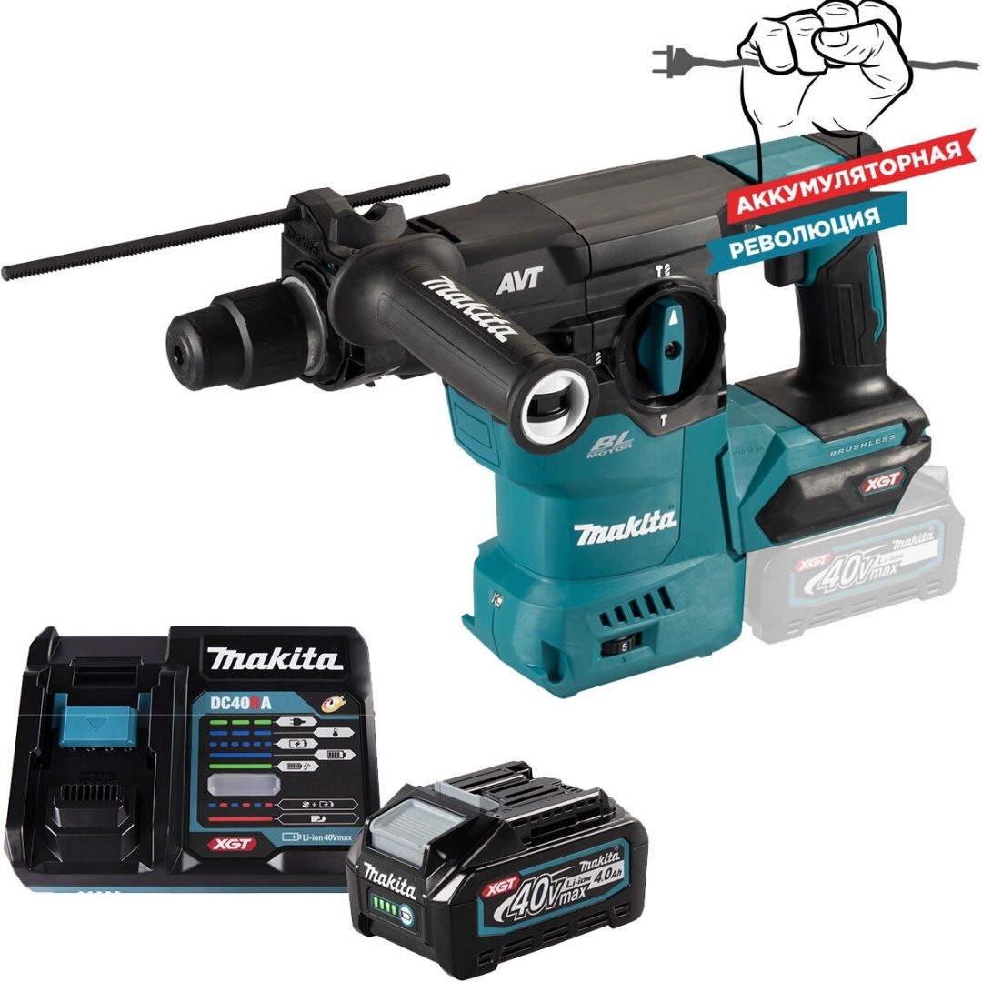 Перфоратор Makita HR008GZ02M101 3.9 Дж, SDS-Plus