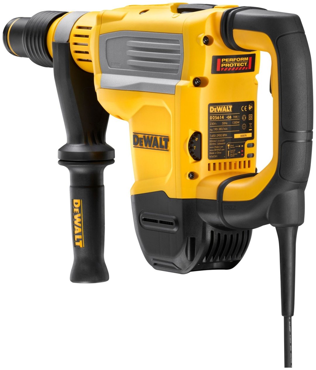 Перфоратор DeWALT D25614K-QS 10.5 Дж, SDS-Max - ForteMarket Перфоратор DeWALT D25614K-QS 10.5 Дж, SDS-Max купить,390340