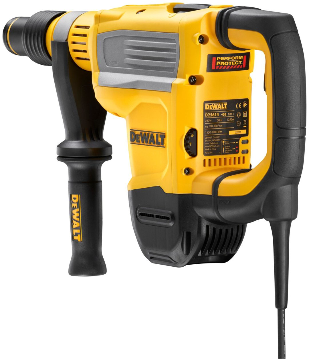 Перфоратор DeWALT D25614K-QS 10.5 Дж, SDS-Max - ForteMarket Перфоратор DeWALT D25614K-QS 10.5 Дж, SDS-Max купить,390340