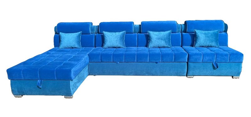 Диван DiMax Лорд 3,70 синий - ForteMarket Диван DiMax Лорд 3,70 синий купить,0