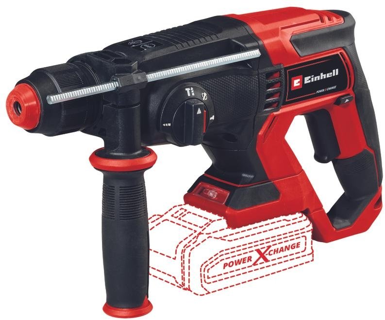 Перфоратор Einhell TE-HD 18/20 Li - Solo 1.8 Дж, SDS-Plus